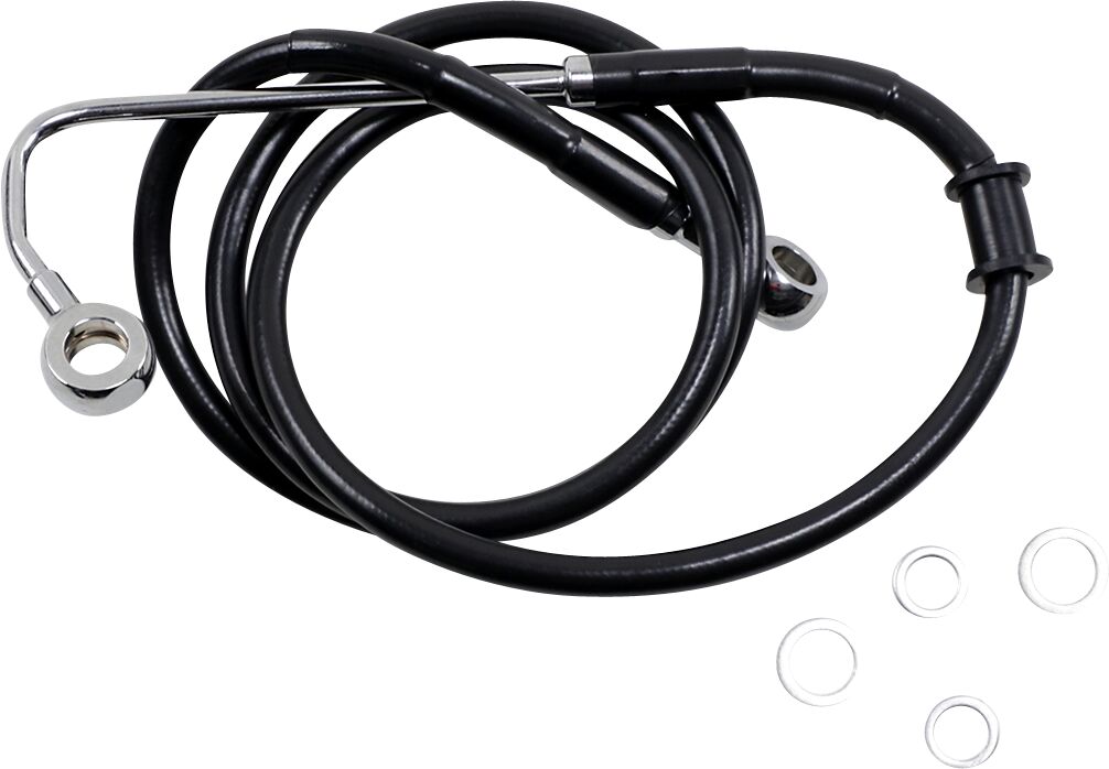Drag Specialties Extended Length Stainless Steel Brake Line