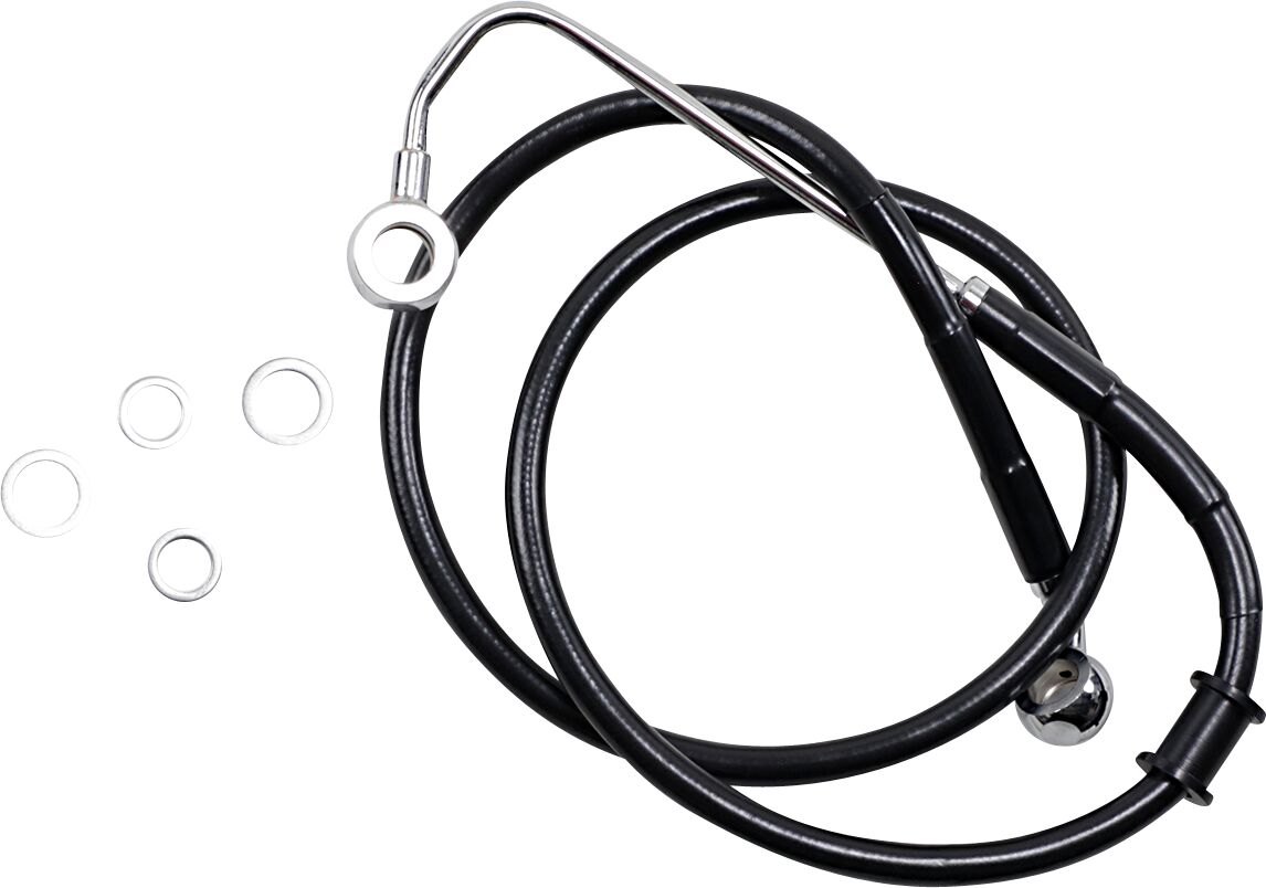 Drag Specialties Extended Length Stainless Steel Brake Line