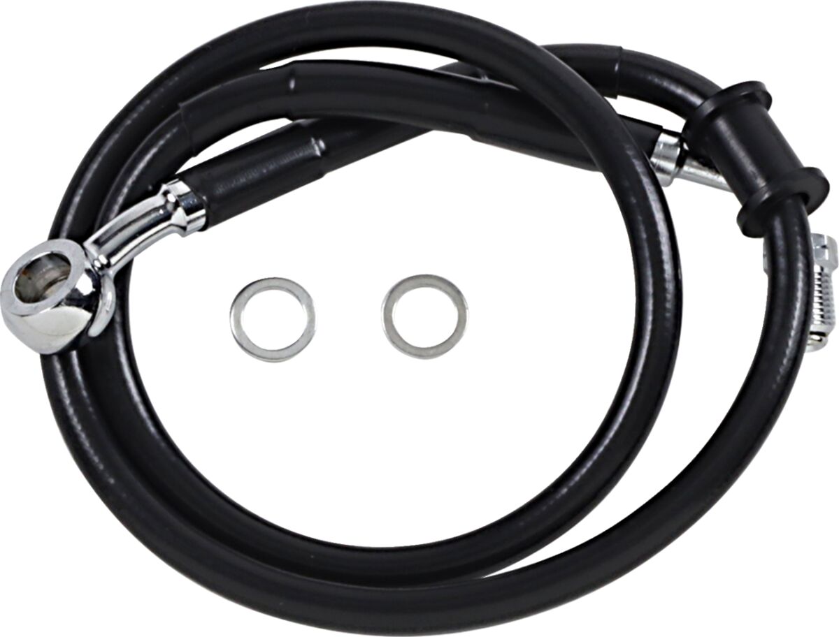 Drag Specialties Extended Length Stainless Steel Brake Line