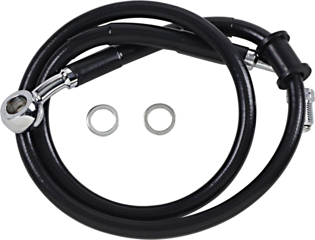 Drag Specialties Extended Length Stainless Steel Brake Line