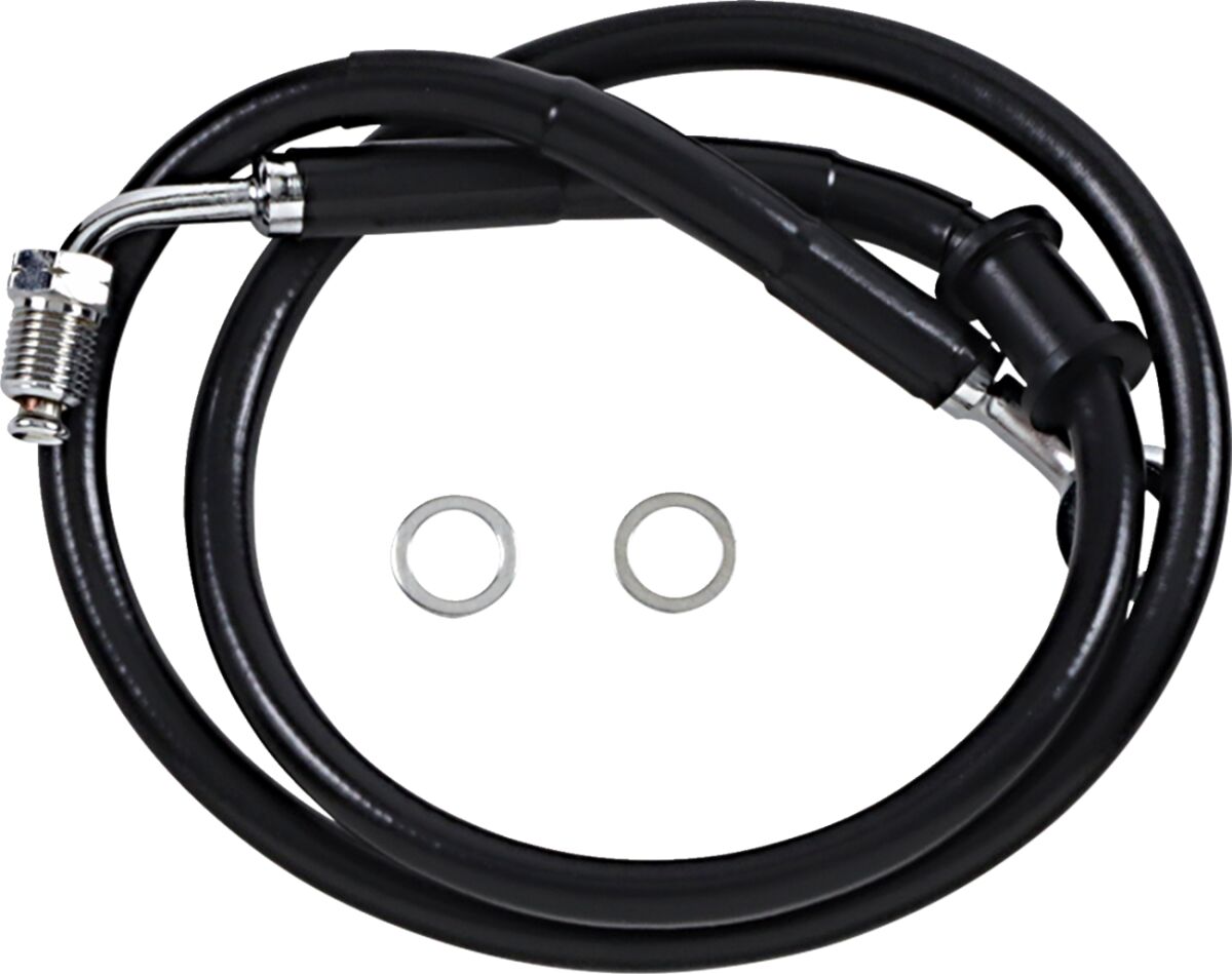 Drag Specialties Extended Length Stainless Steel Brake Line