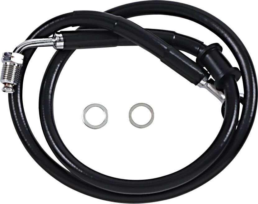 Drag Specialties Extended Length Stainless Steel Brake Line