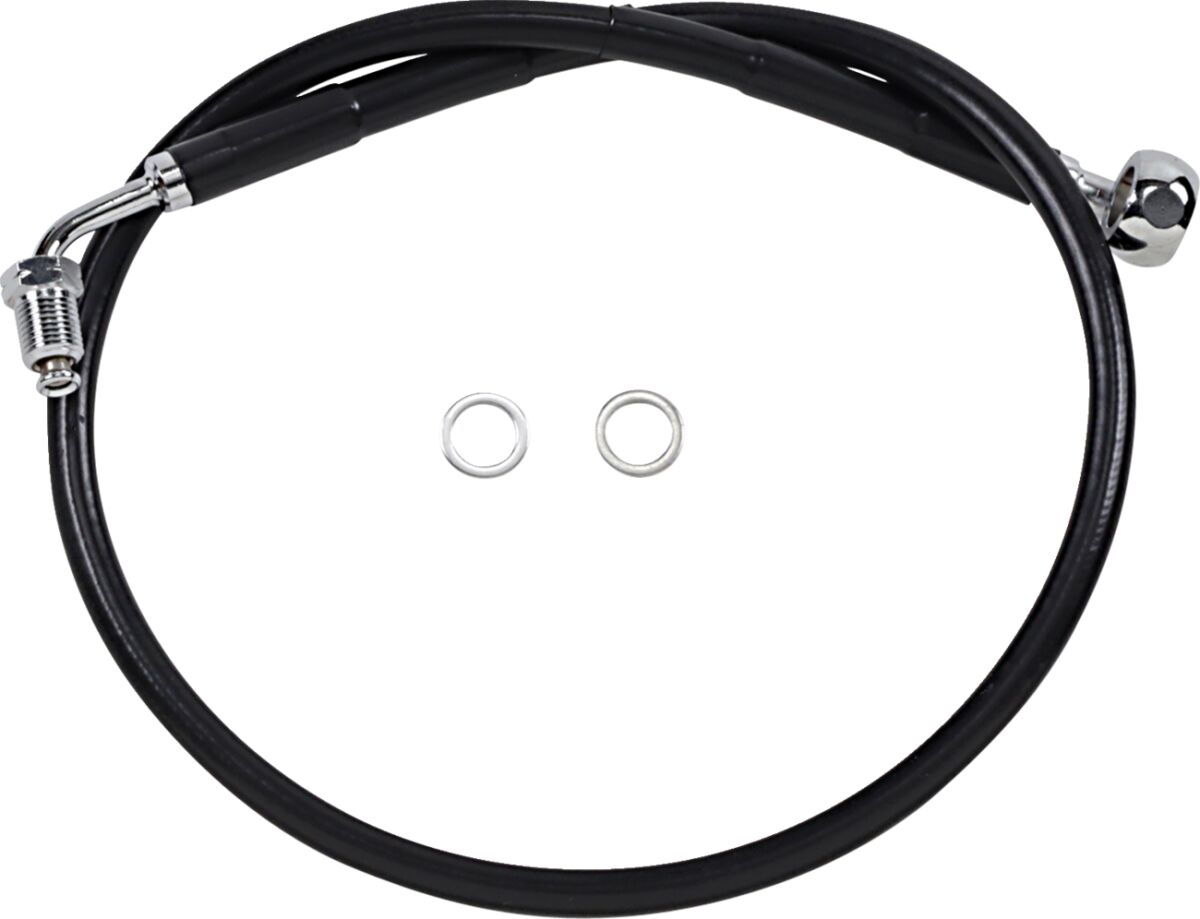Drag Specialties Extended Length Stainless Steel Brake Line