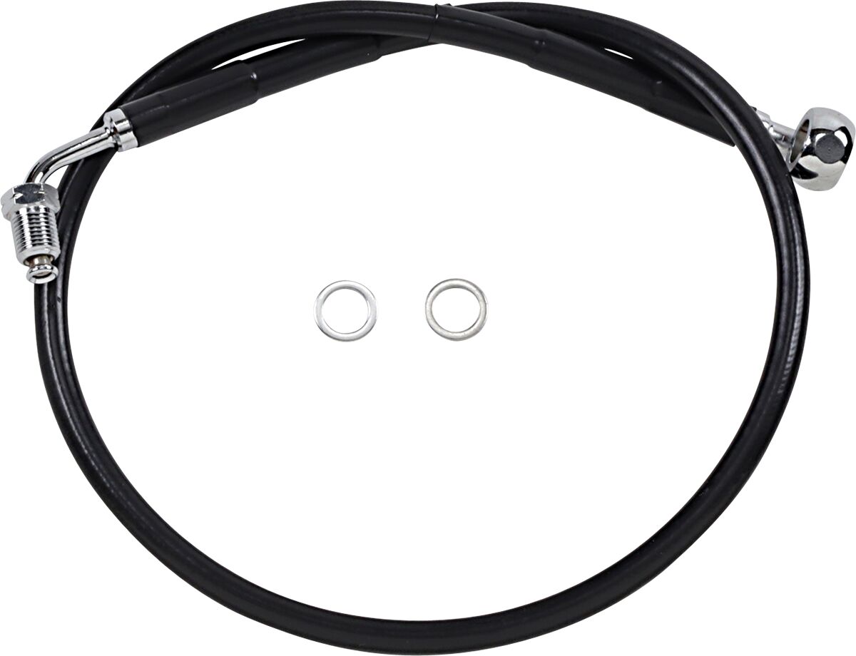 Drag Specialties Extended Length Stainless Steel Brake Line
