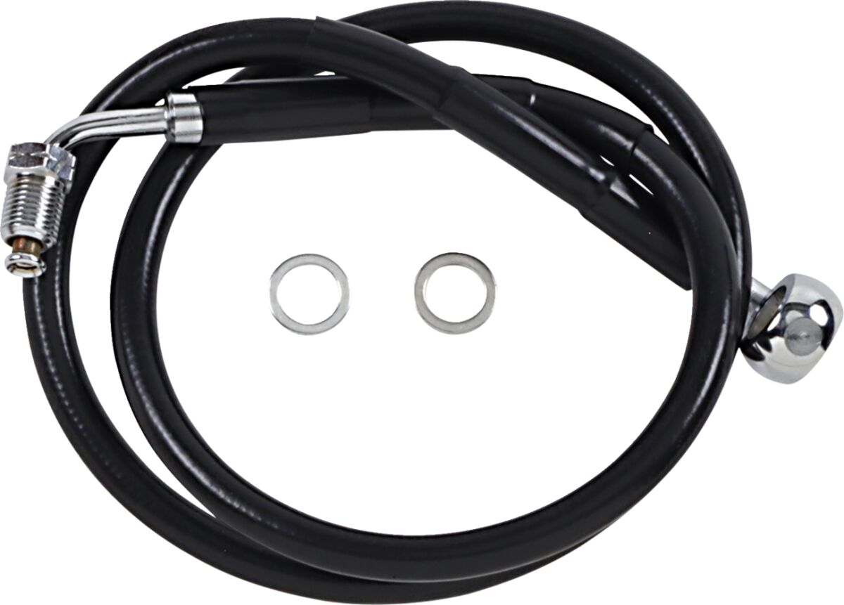Drag Specialties Extended Length Stainless Steel Brake Line