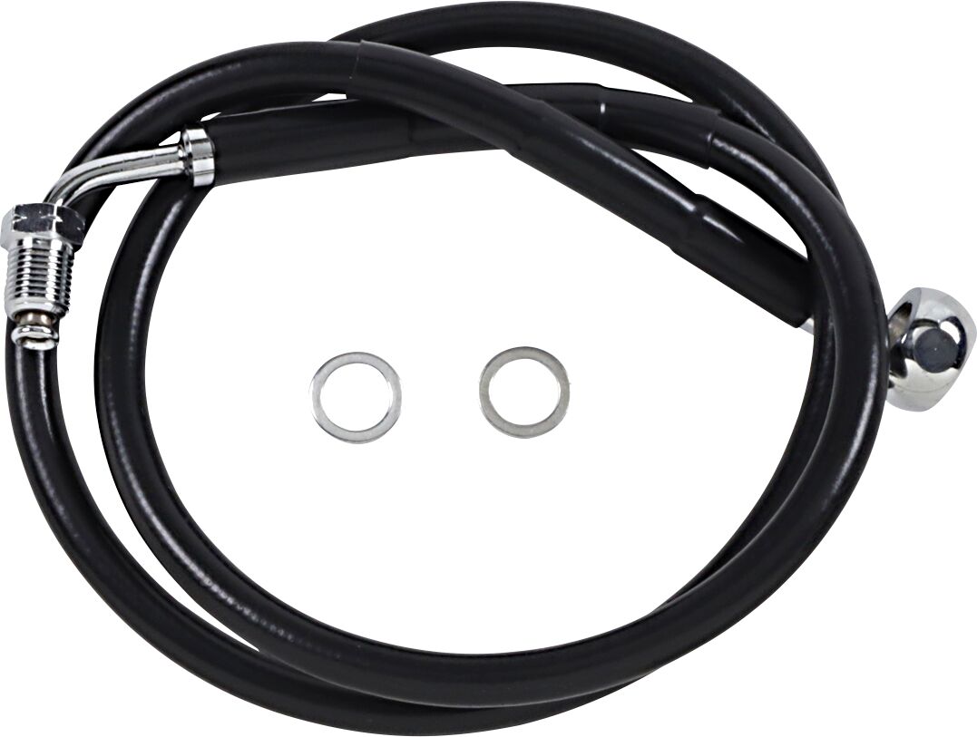Drag Specialties Extended Length Stainless Steel Brake Line