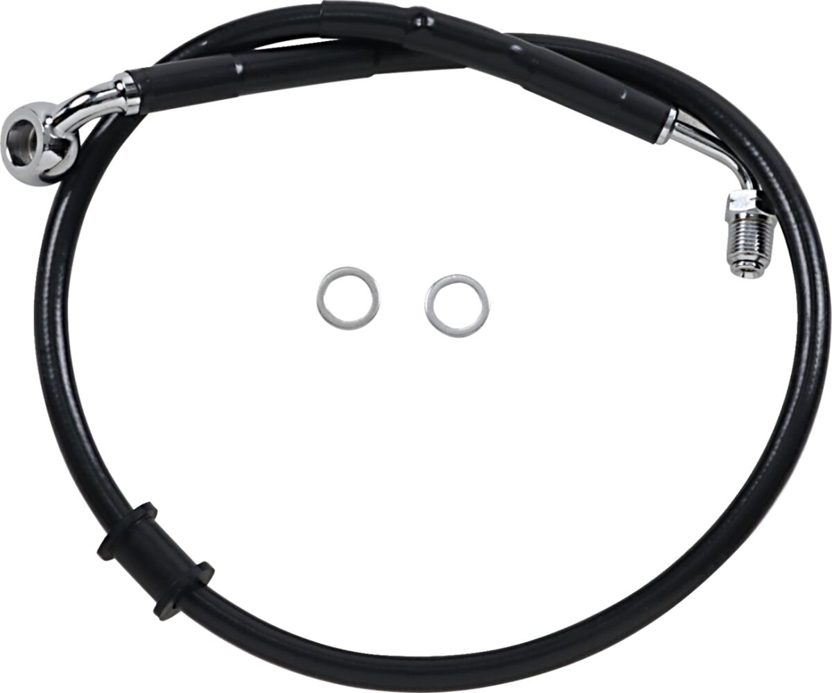 Drag Specialties Extended Length Stainless Steel Brake Line