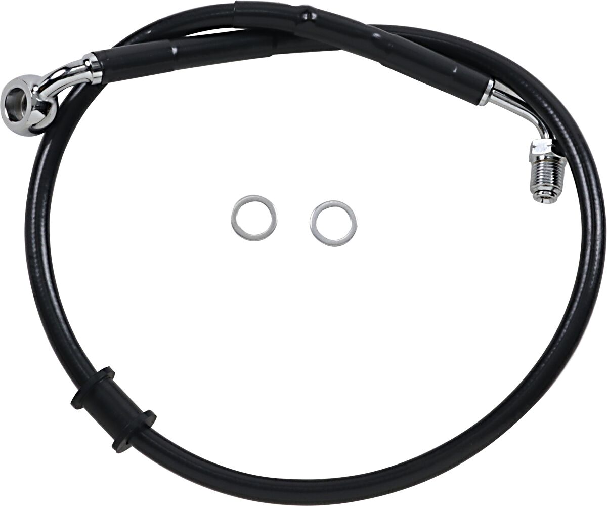 Drag Specialties Extended Length Stainless Steel Brake Line