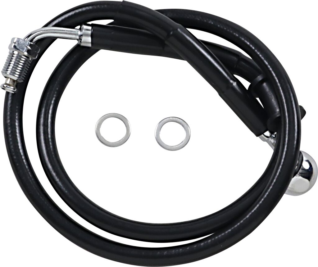 Drag Specialties Extended Length Stainless Steel Brake Line