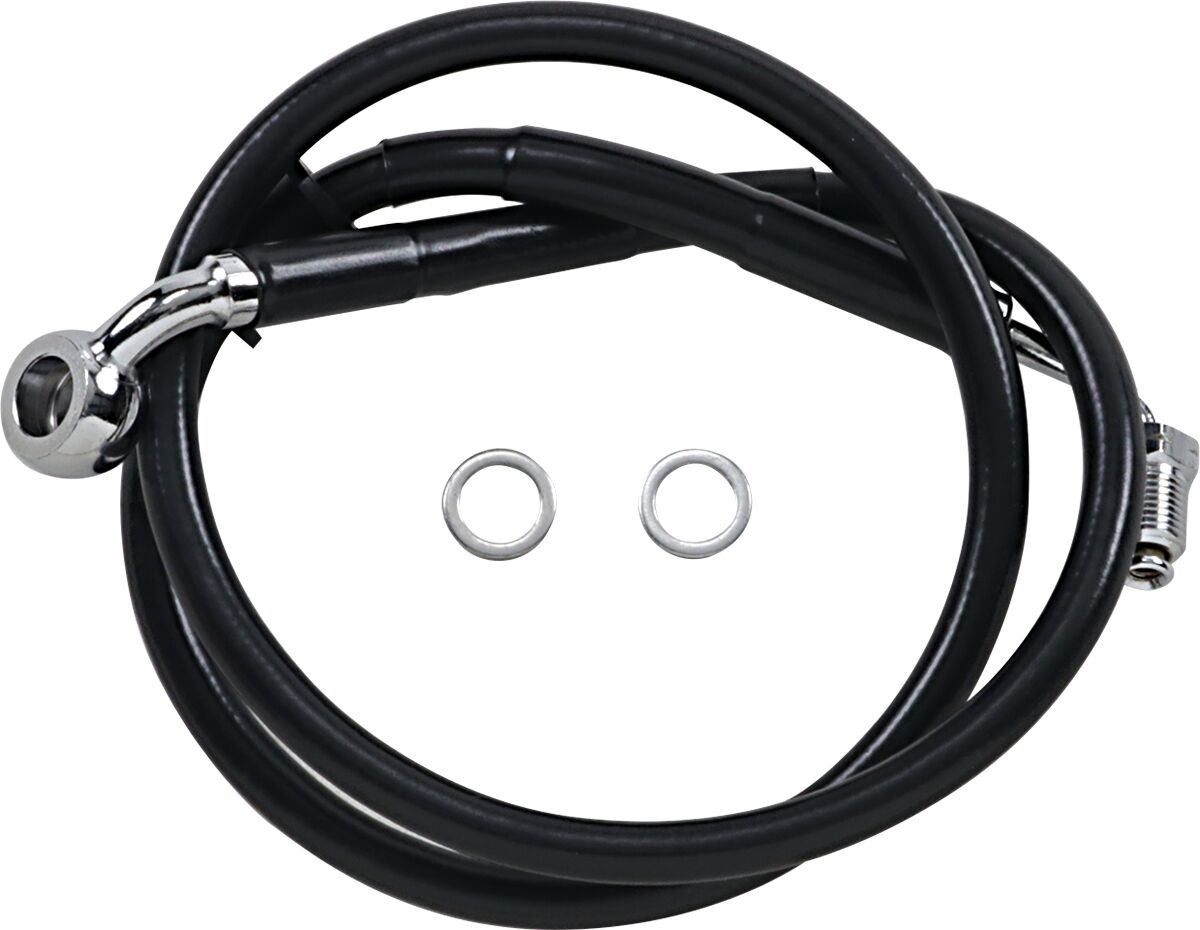 Drag Specialties Extended Length Stainless Steel Brake Line
