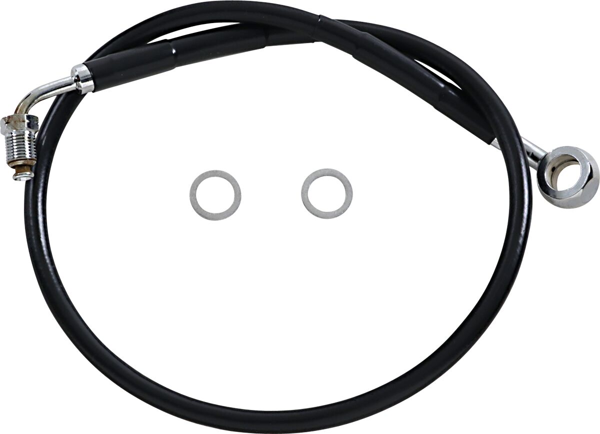 Drag Specialties Extended Length Stainless Steel Brake Line