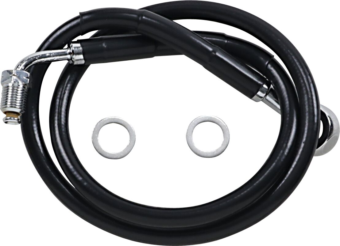 Drag Specialties Extended Length Stainless Steel Brake Line