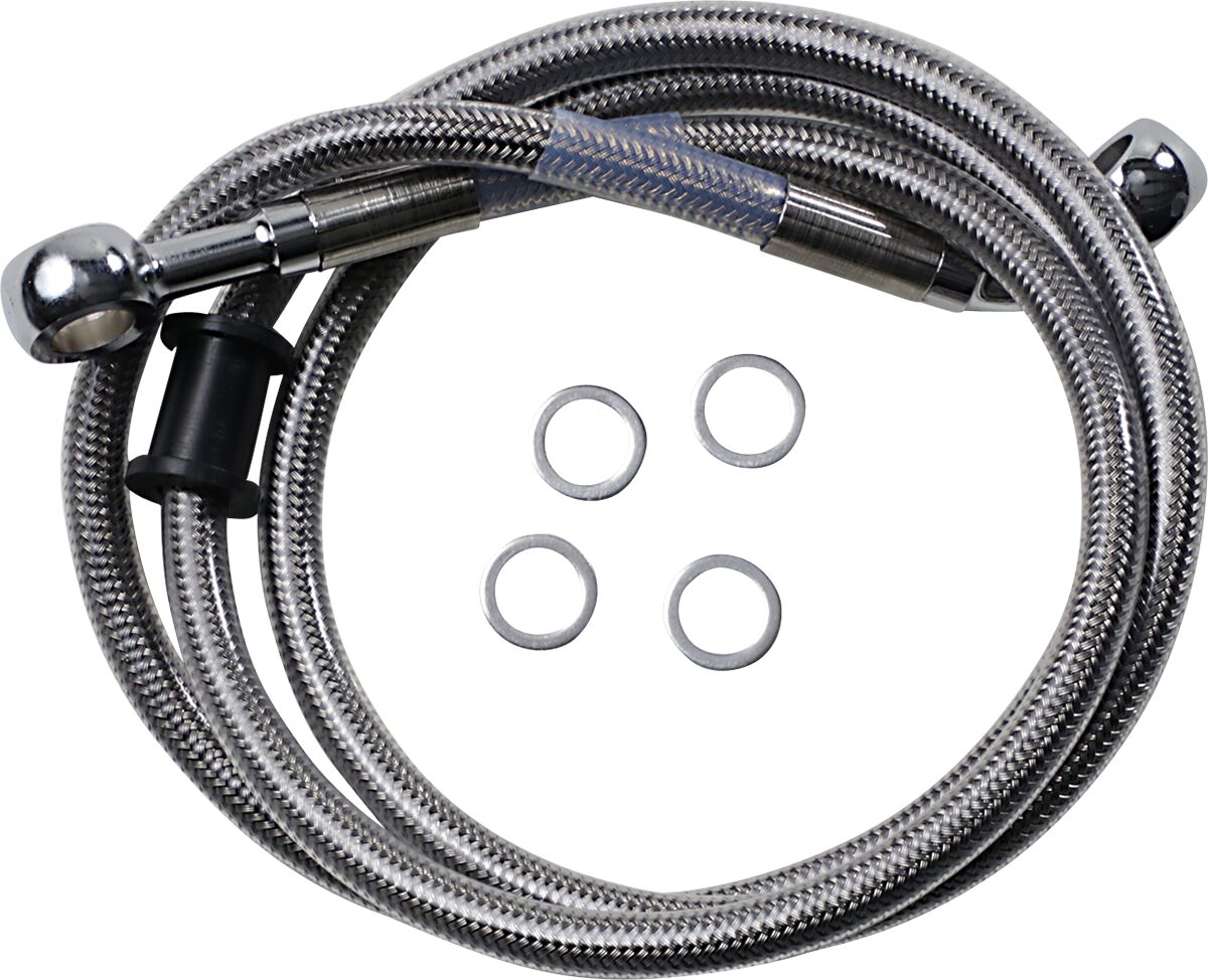 Drag Specialties Stainless Steel Brake Line Kit