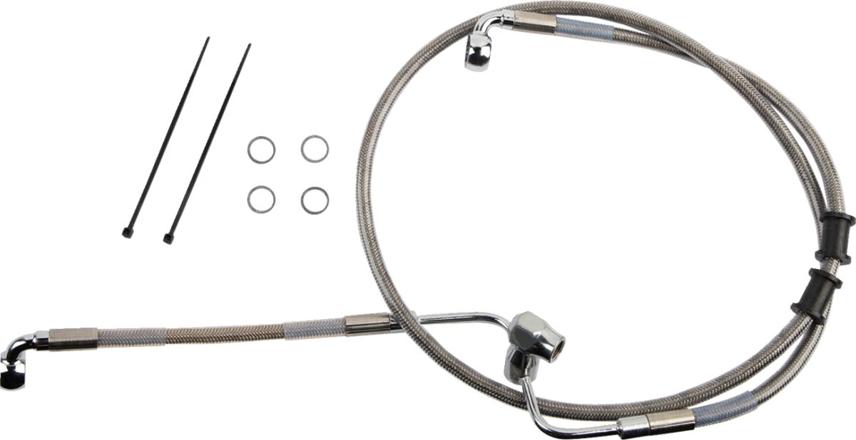 Drag Specialties Rear Brake Line