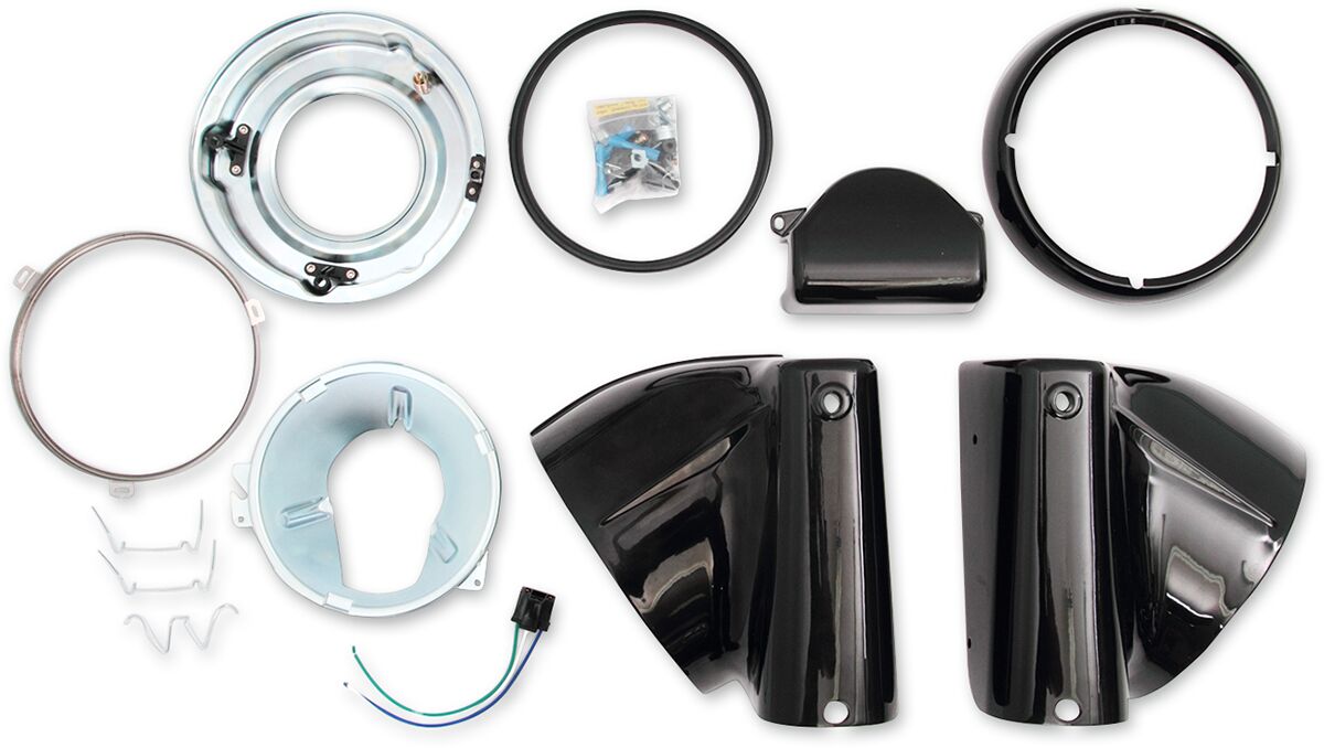 Drag Specialties Headlight Nacelle Kit