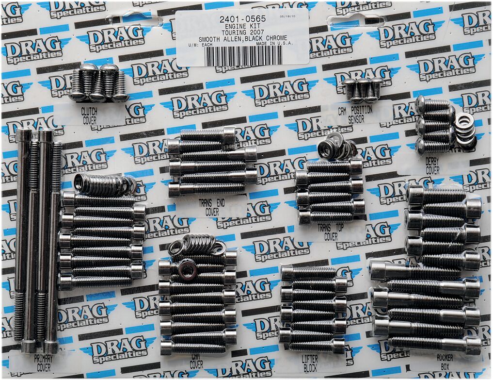 Drag Specialties Complete Motor Bolt Kit