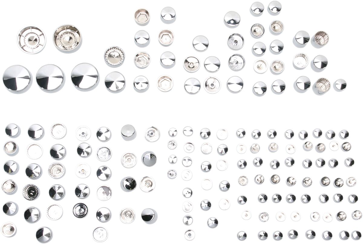Drag Specialties Deluxe Engine Bolt Cover Kit