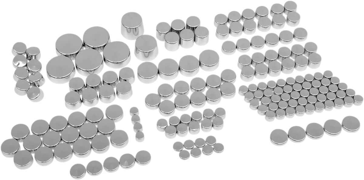 Drag Specialties Deluxe Engine Bolt Cover Kit