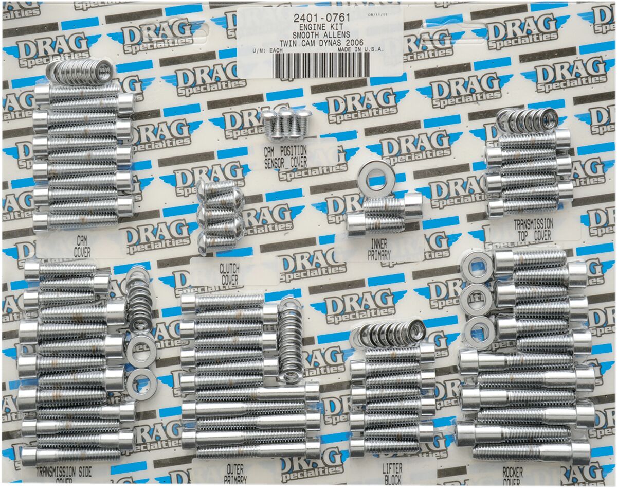 Drag Specialties Complete Motor Bolt Kit