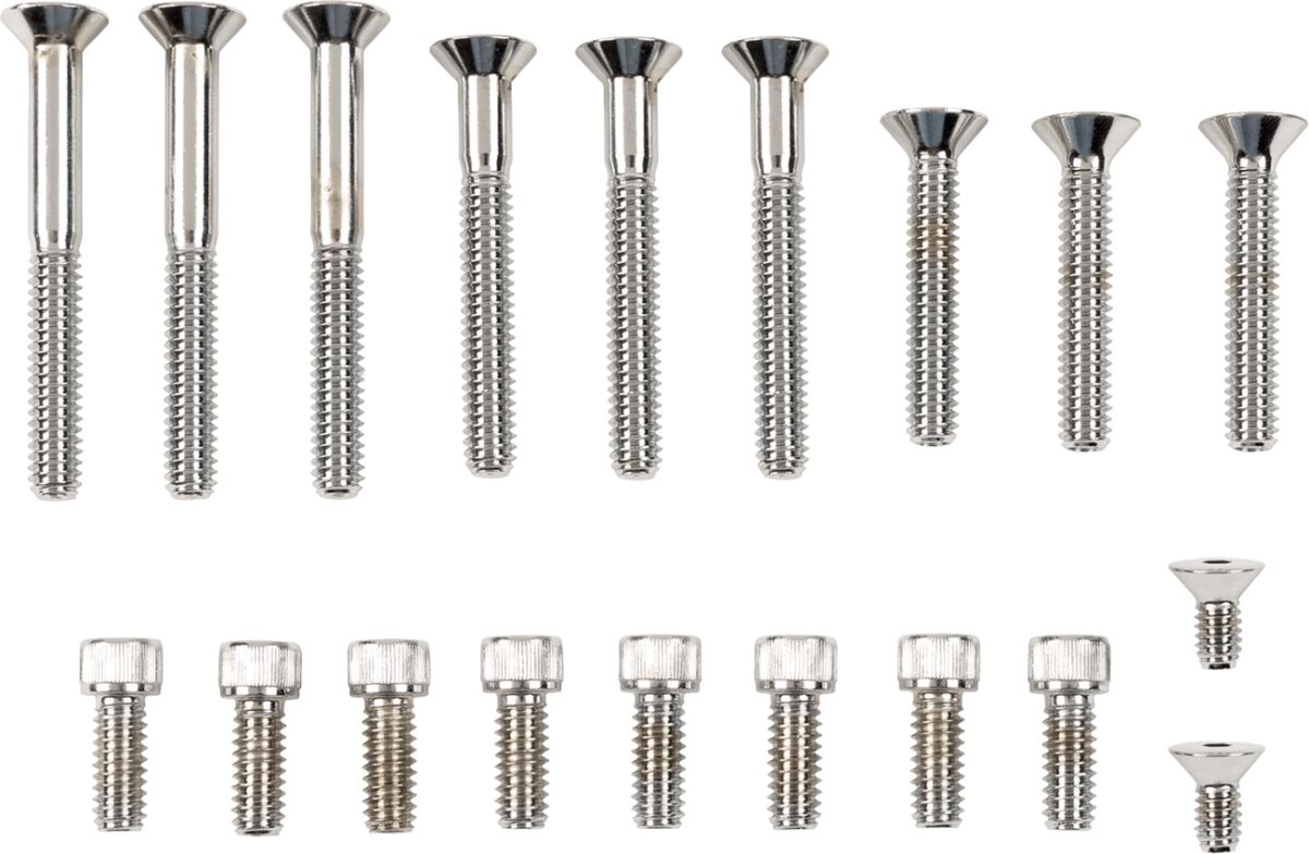 Drag Specialties Primary/Transmission Side Cover/Derby Cover Bolt Set