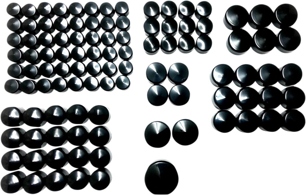 Drag Specialties Deluxe Engine Bolt Cover Kit