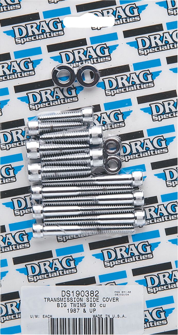 Drag Specialties Transmission Side Cover Bolt Set