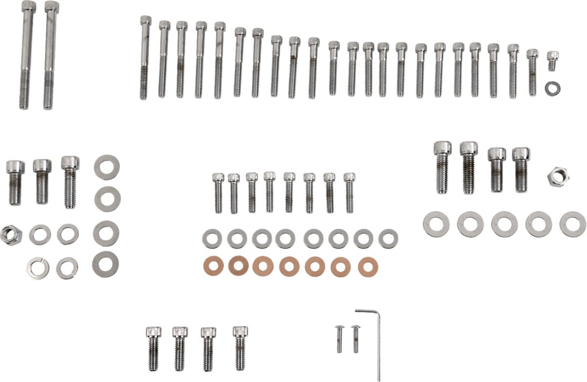 Drag Specialties Complete Motor Bolt Kit