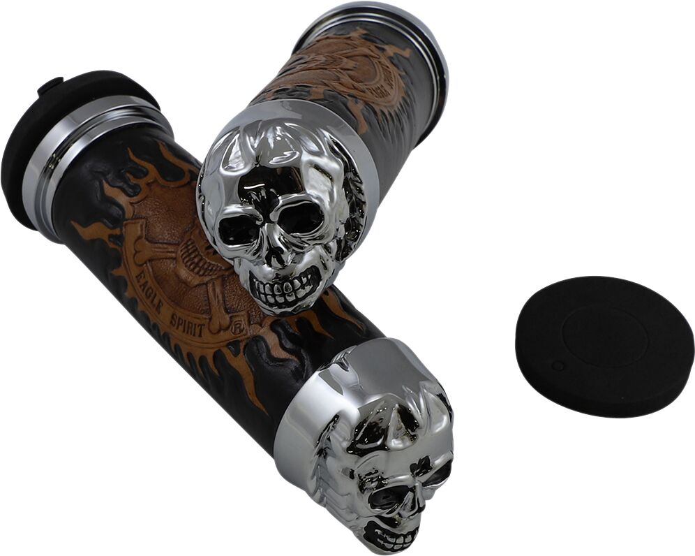 Drag Specialties Skull Grips
