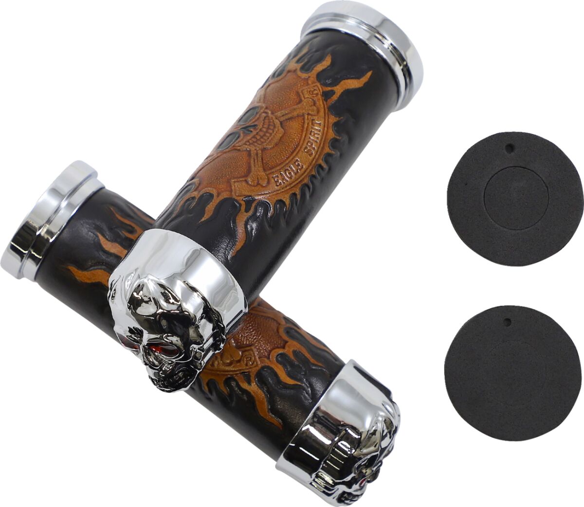 Drag Specialties Skull Grips