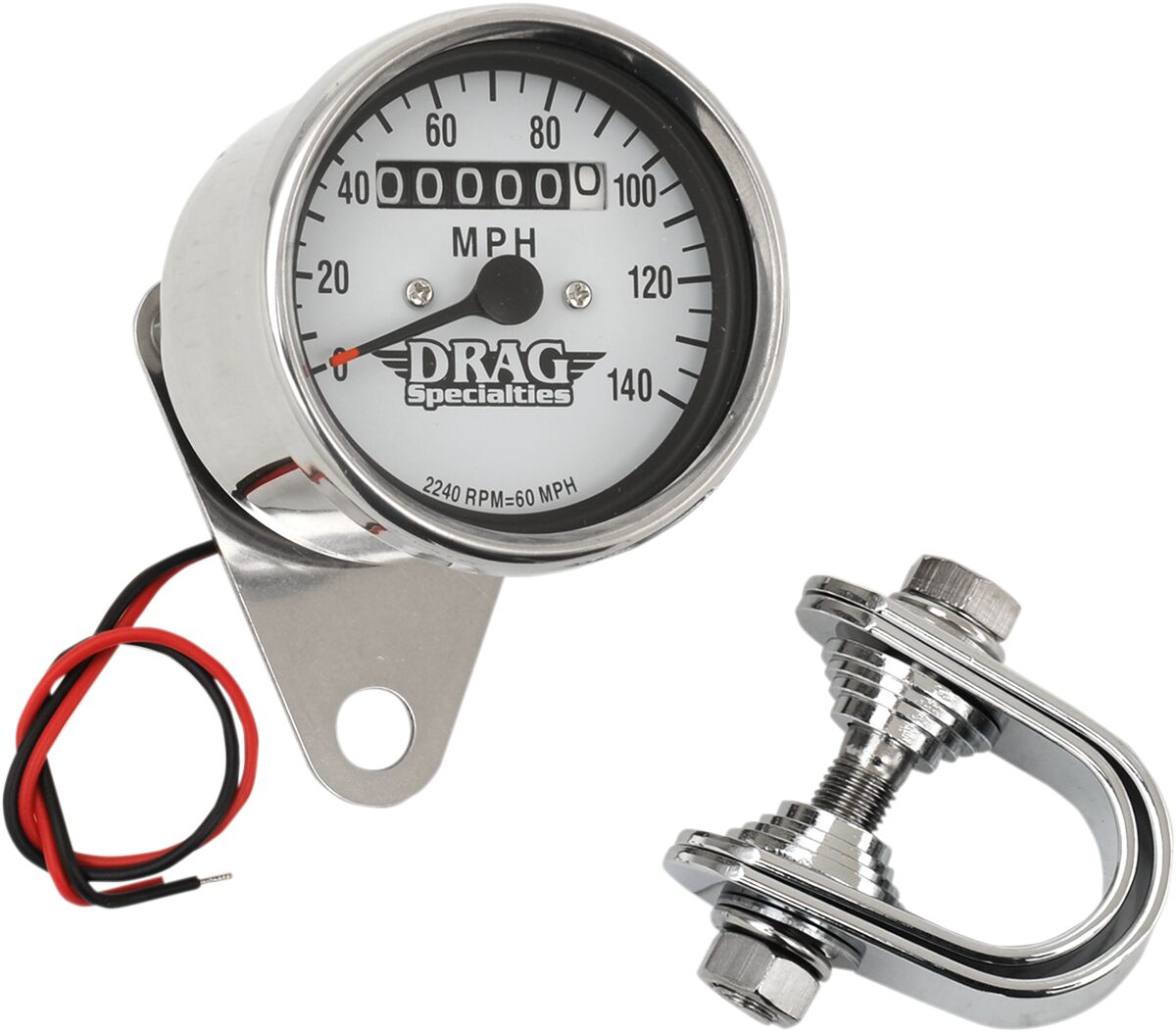 Drag Specialties Mini Speedometer