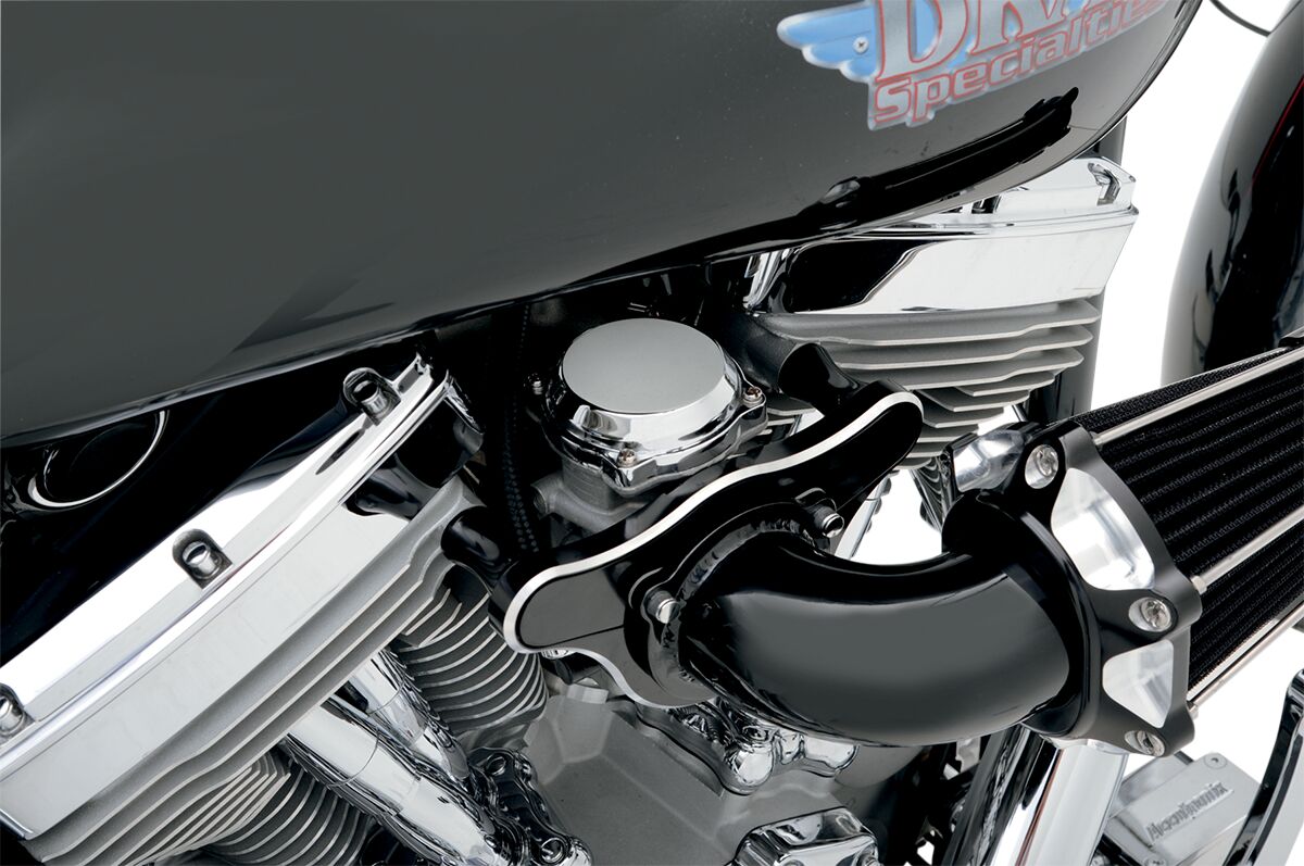 Drag Specialties Smooth Chrome Constant Velocity Carburetor Top Cover
