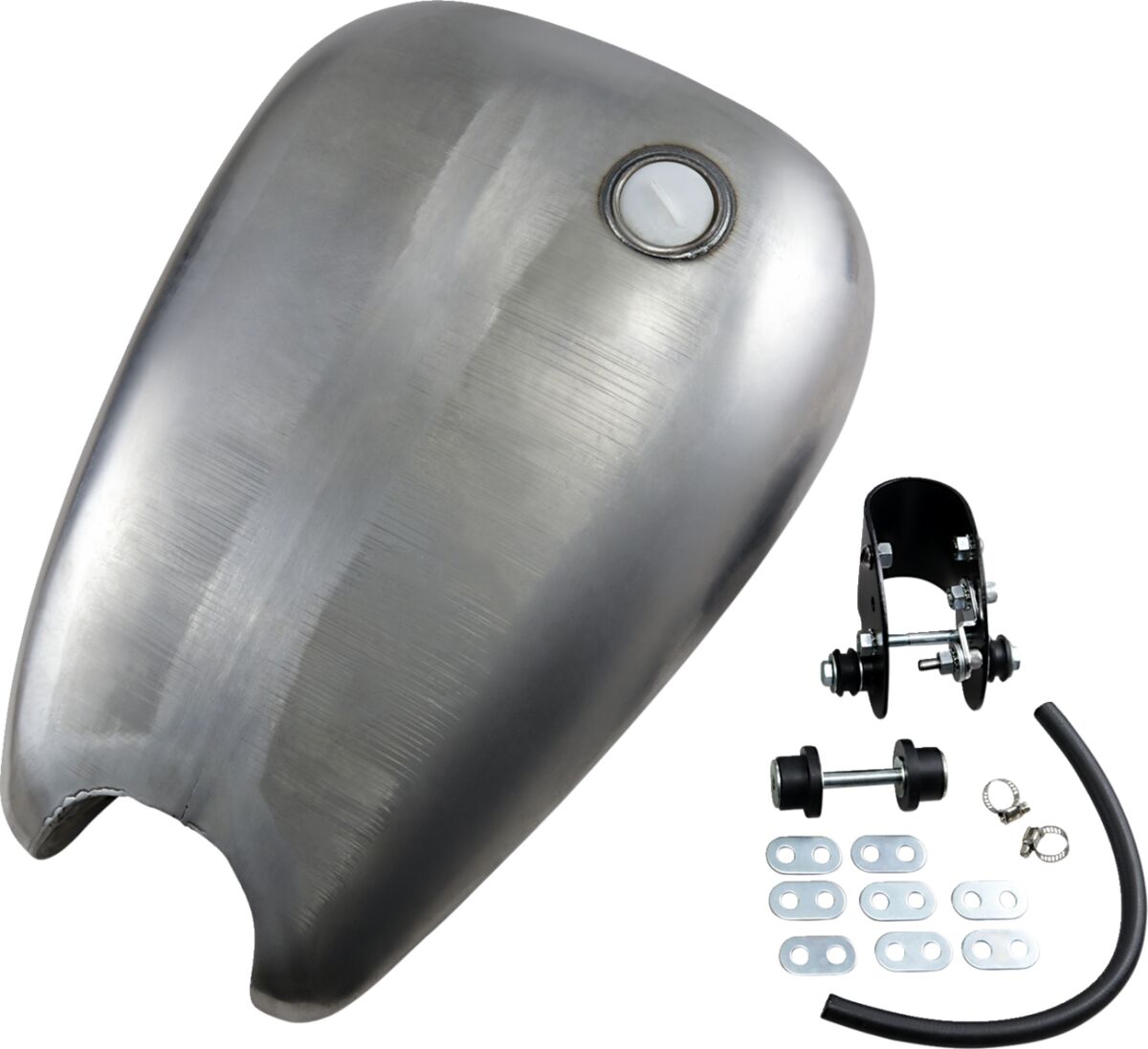 Drag Specialties Extended Smooth-Top QuickBob™ Rubber-Mount Gas Tank
