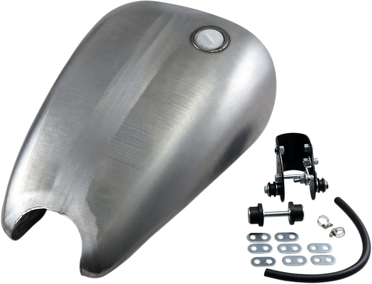 Drag Specialties Extended Smooth-Top QuickBob™ Rubber-Mount Gas Tank