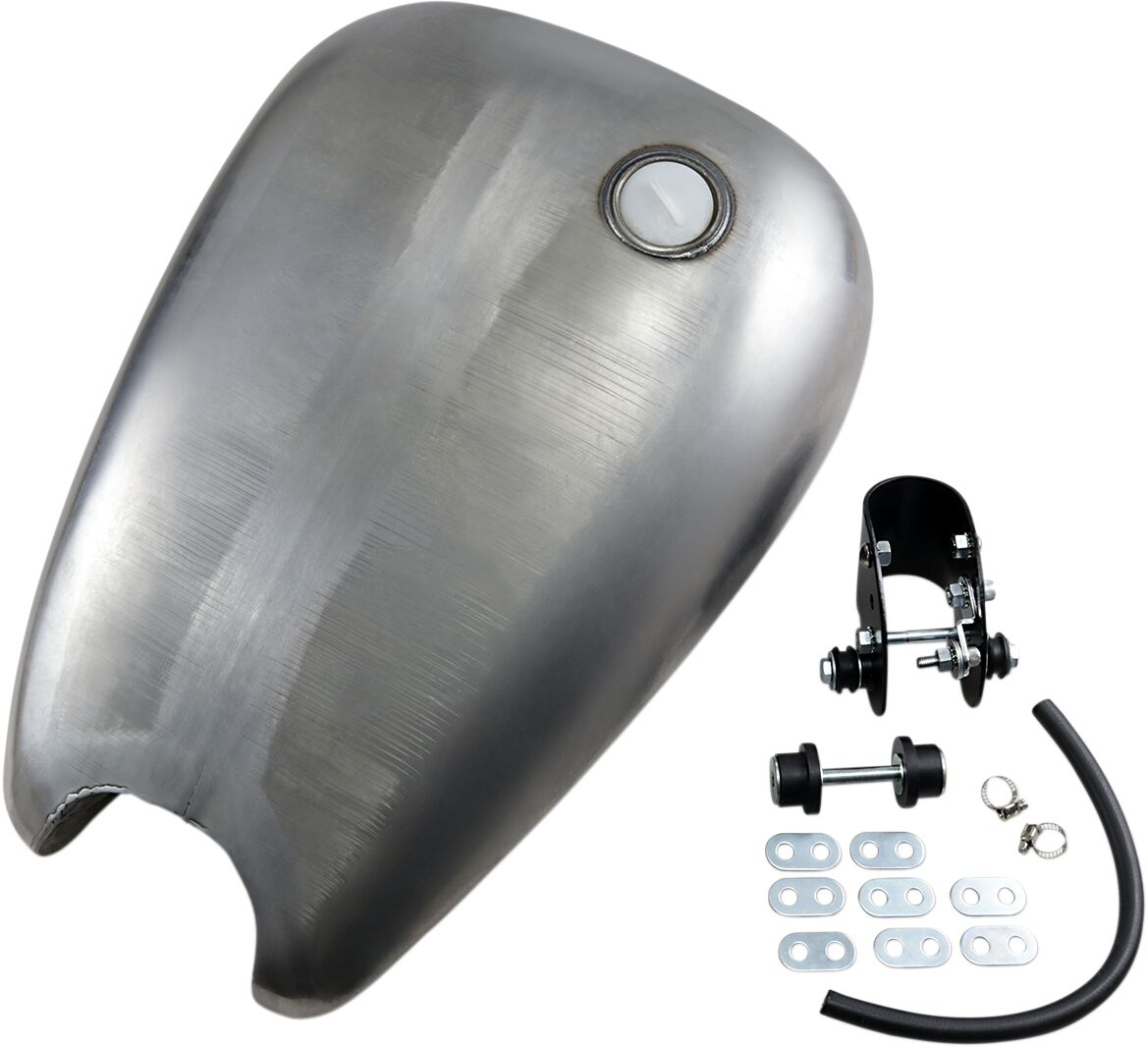 Drag Specialties Extended Smooth-Top QuickBob™ Rubber-Mount Gas Tank