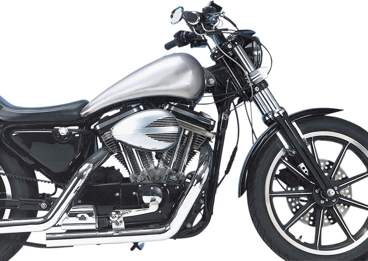 Drag Specialties Extended Smooth-Top QuickBob™ Rubber-Mount Gas Tank