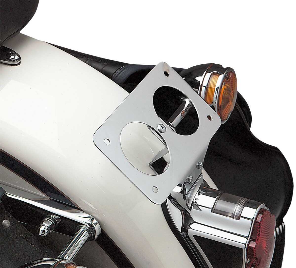 Drag Specialties Laydown License Plate Mount