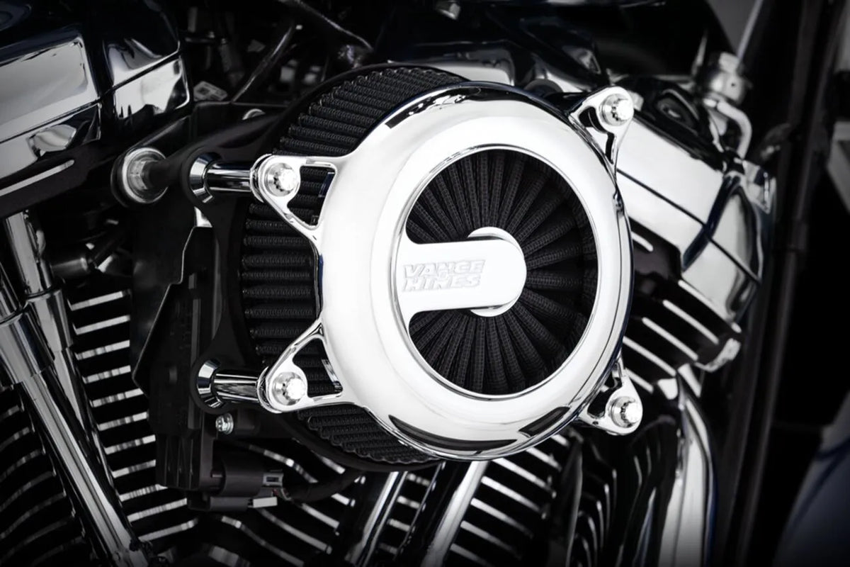 Vance & Hines VO2 Rogue Air Intake Kit - Touring and Softail - Chrome