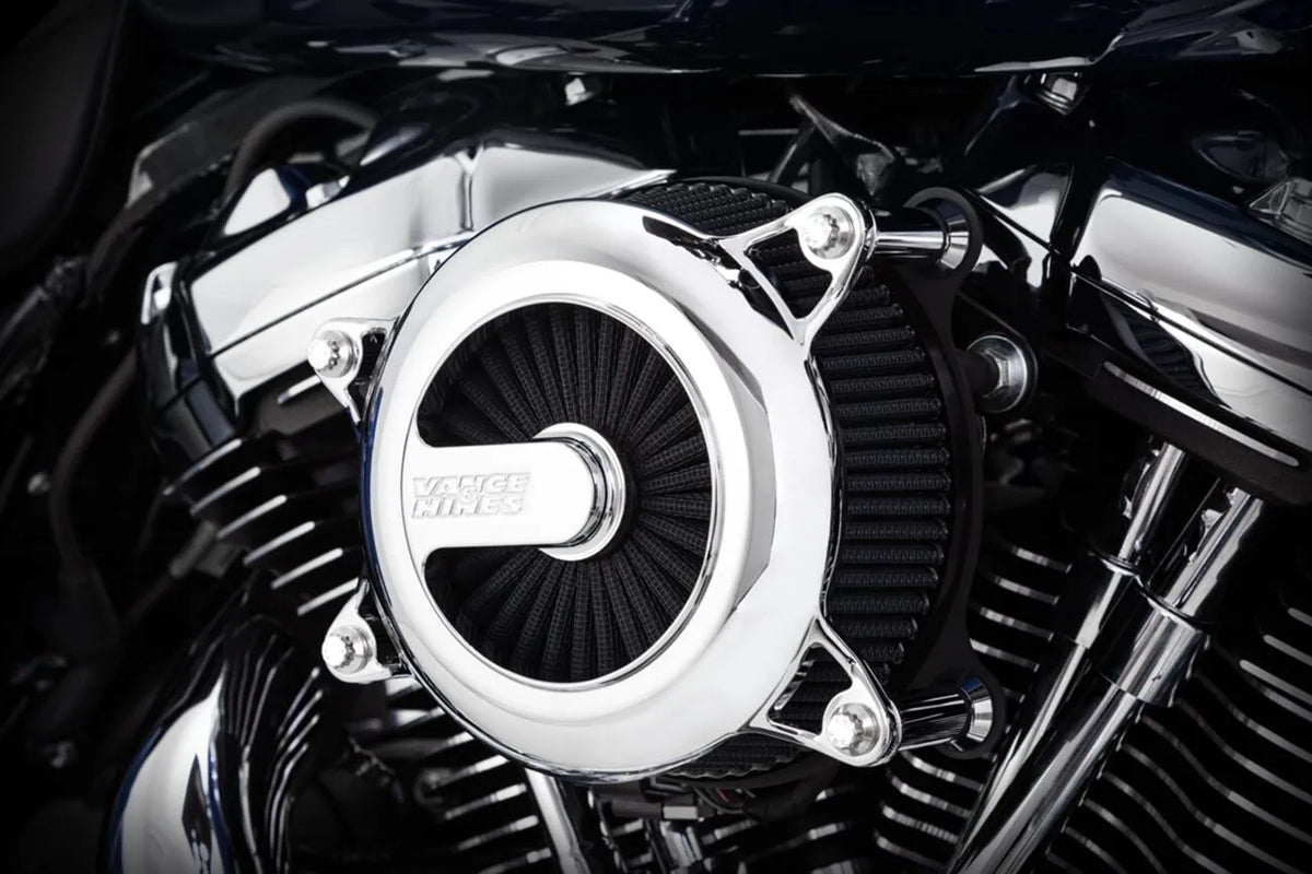 Vance & Hines VO2 Rogue Air Intake Kit - Touring and Softail - Chrome