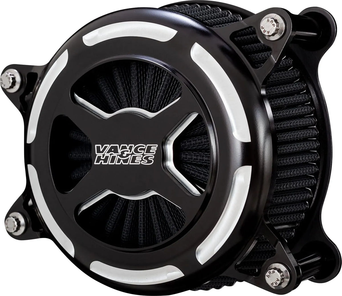 Vance & Hines VO2 X Air Intake Kit - Touring and Softail - Black Contrast