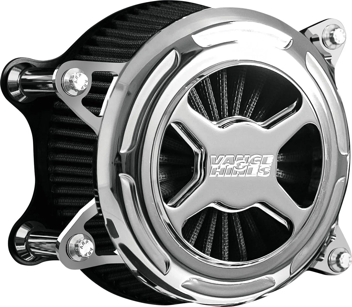Vance & Hines VO2 X Air Intake Kit - Touring and Softail - Chrome