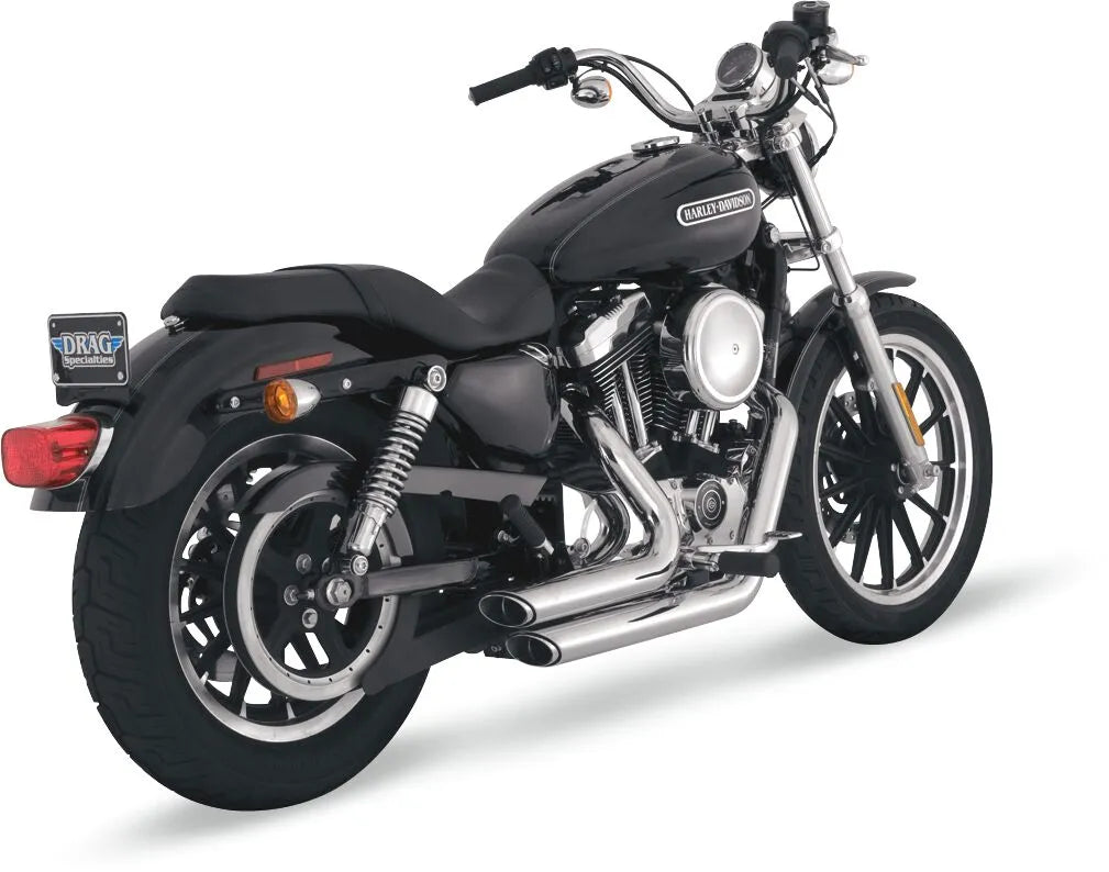 Vance & Hines Shortshots Staggered Exhaust System – Chrome – 17219