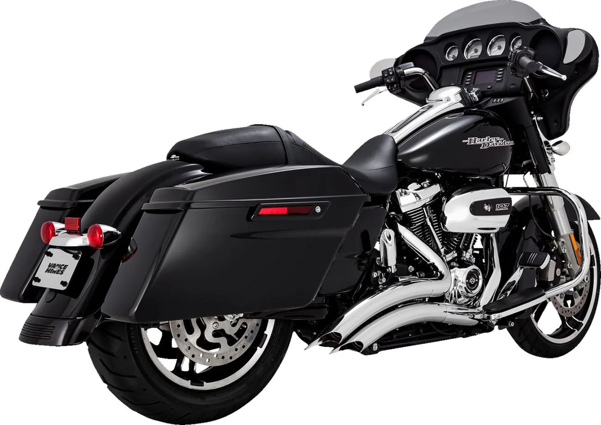 Vance & Hines Big Radius Exhaust System – Chrome – 26373