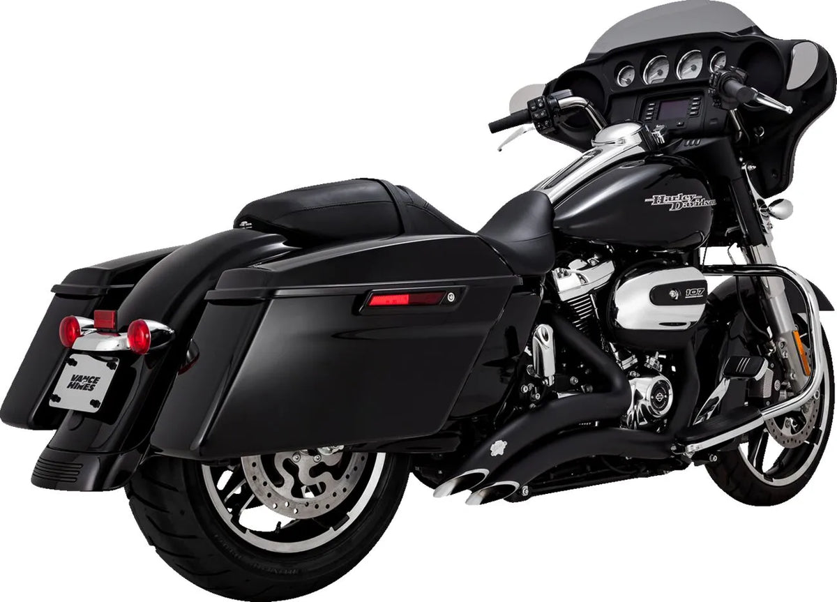 Vance & Hines Big Radius Exhaust System – Black – 46373