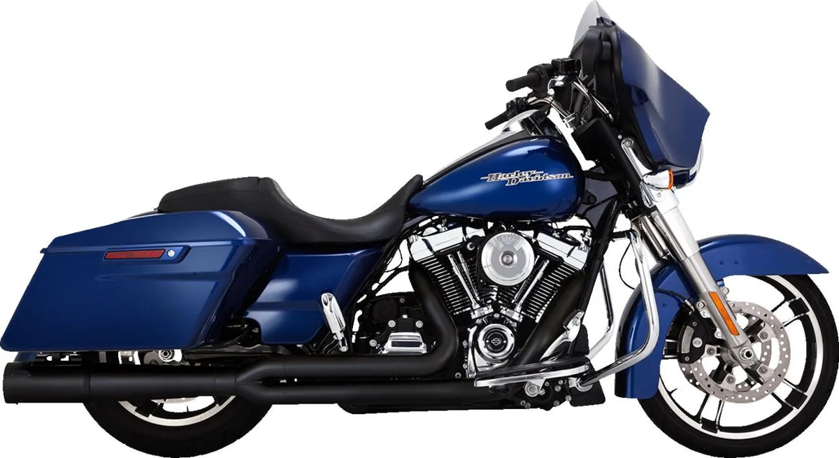 Vance & Hines Pro Pipe 2-into-1 Exhaust System – Black – 47383