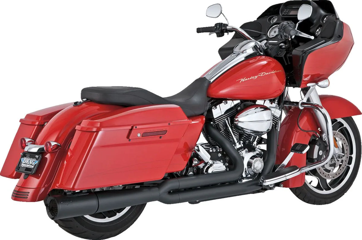 Vance & Hines Pro Pipe 2-into-1 Exhaust System – Black – 47361