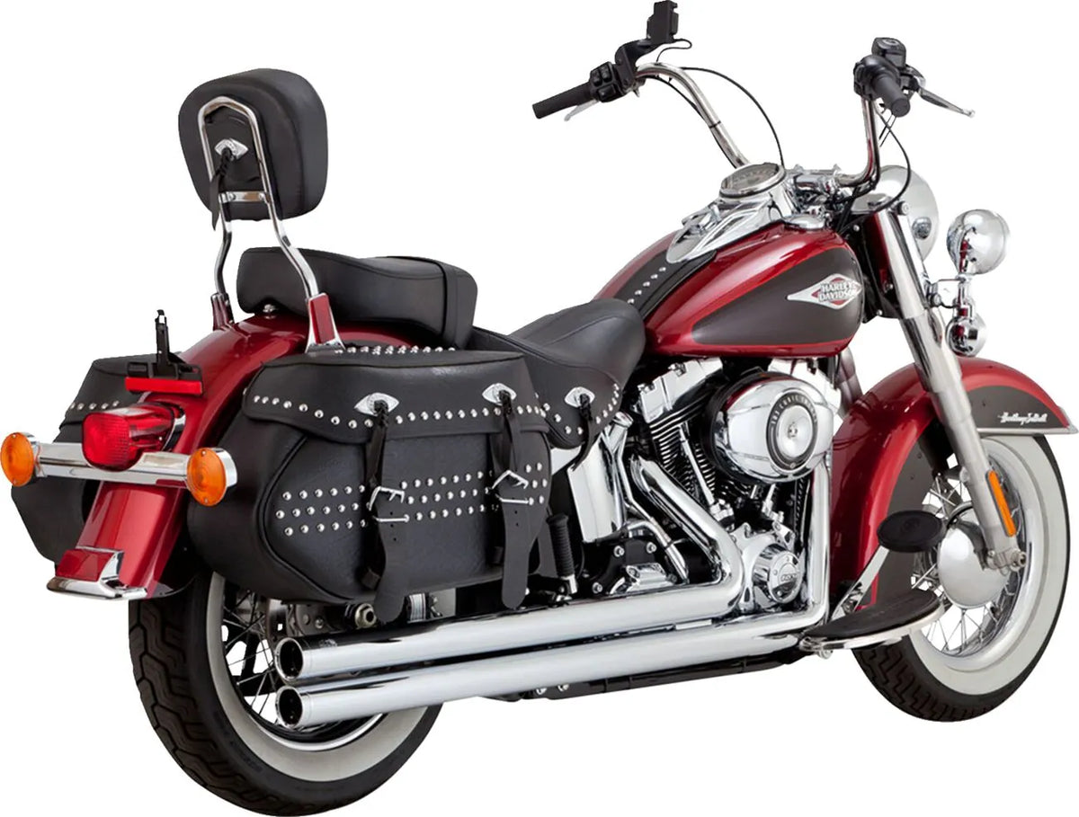 Vance & Hines 2-into-2 Big Shots Exhaust System – Chrome – 17323
