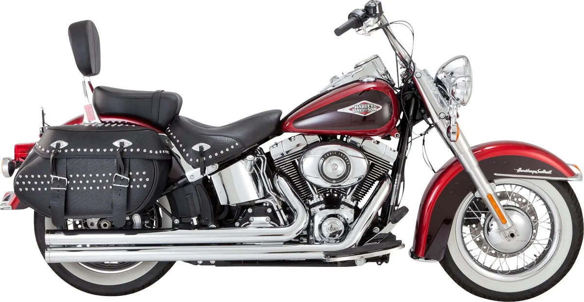 Vance & Hines 2-into-2 Big Shots Exhaust System – Chrome – 17323