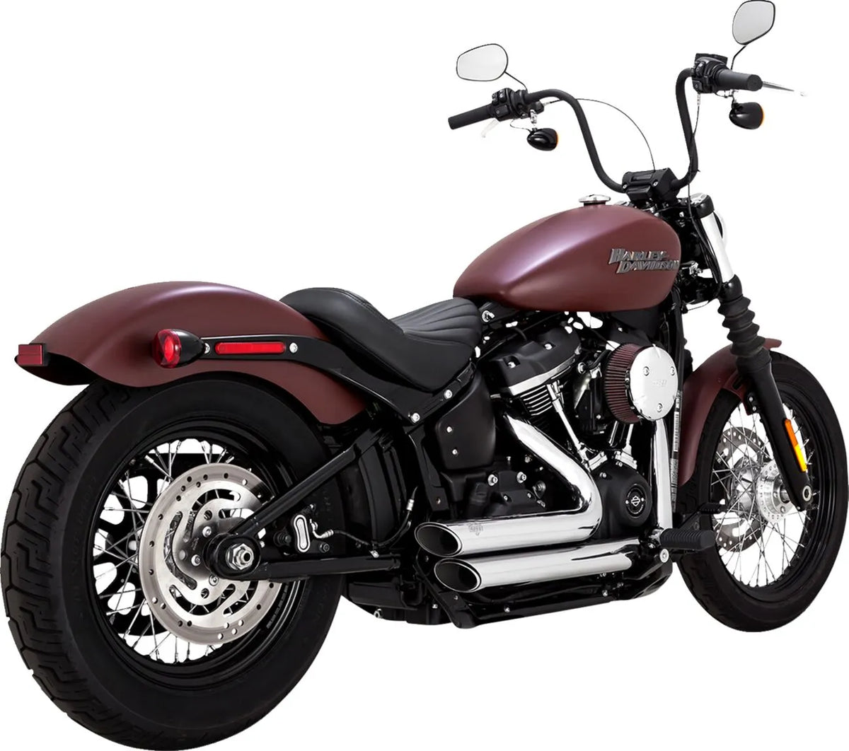 Vance & Hines Shortshots Staggered PCX™ Exhaust System – Chrome – 17333-22