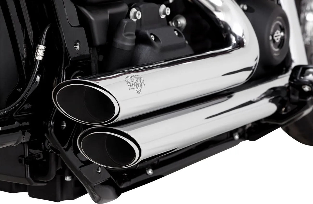 Vance & Hines Shortshots Staggered PCX™ Exhaust System – Chrome – 17333-22