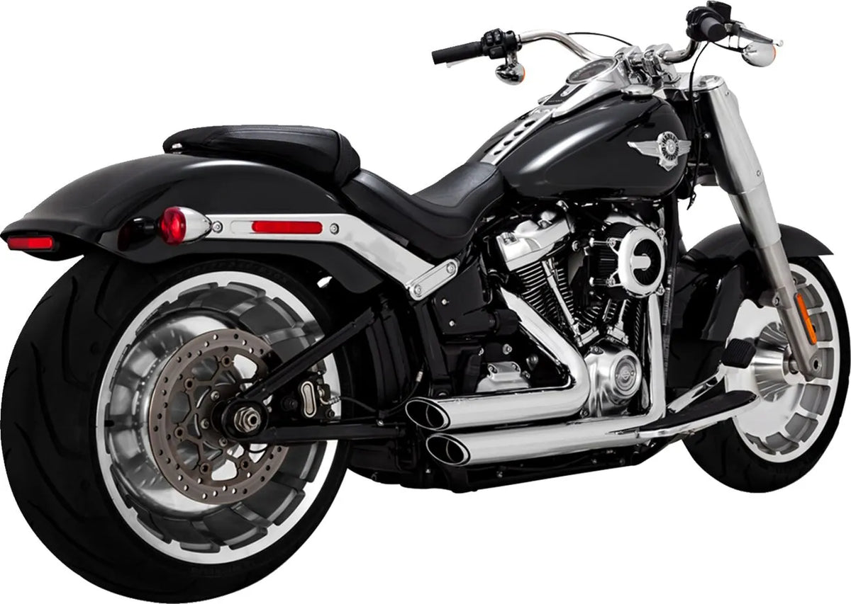 Vance & Hines Shortshots Staggered Exhaust System – Chrome – 17335-22
